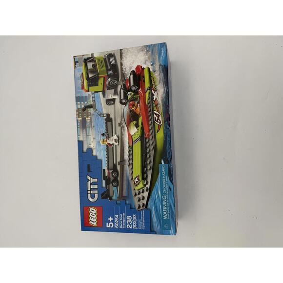 Lego Other - Lego City 60254 Race Boat Transporter NIB Sealed